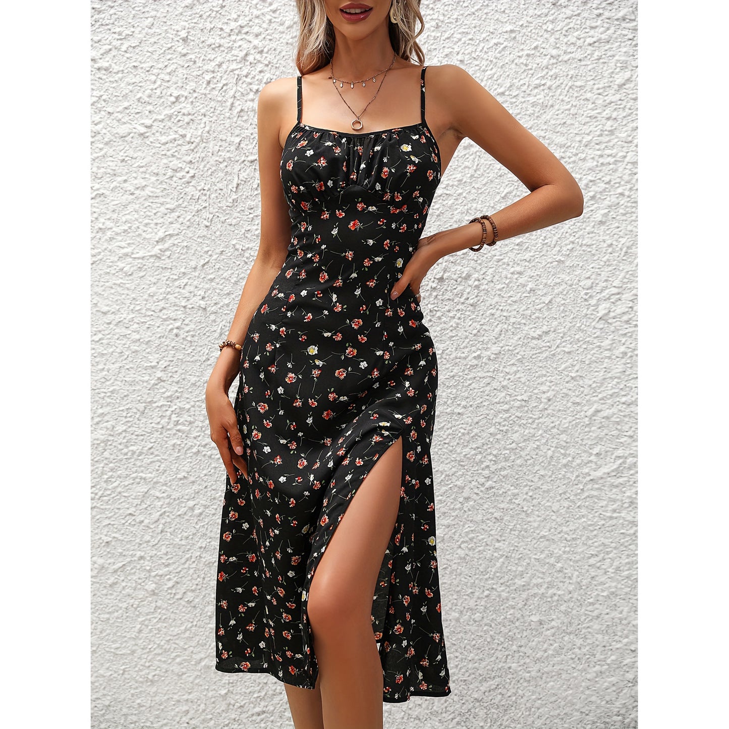 Robe Longue à Bretelles