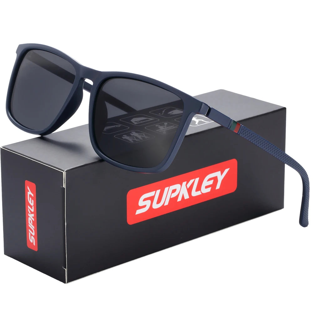 SUPKLEY UV400 Polarized Sunscreen Sunglasses for Men