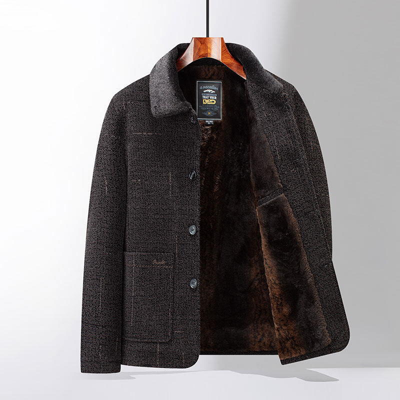 Manteau Rembourré De Coton En Chenille