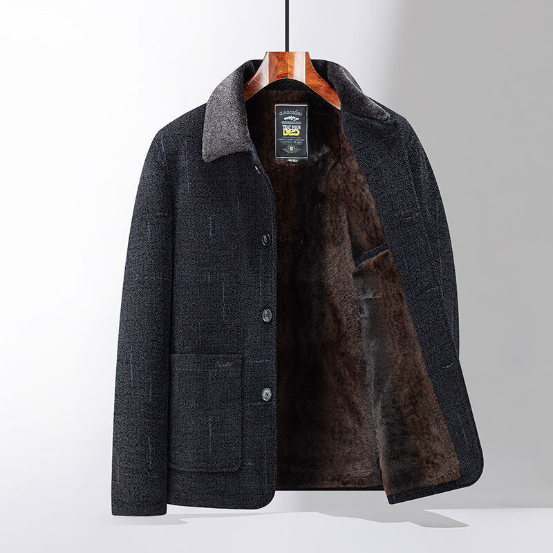 Manteau Rembourré De Coton En Chenille