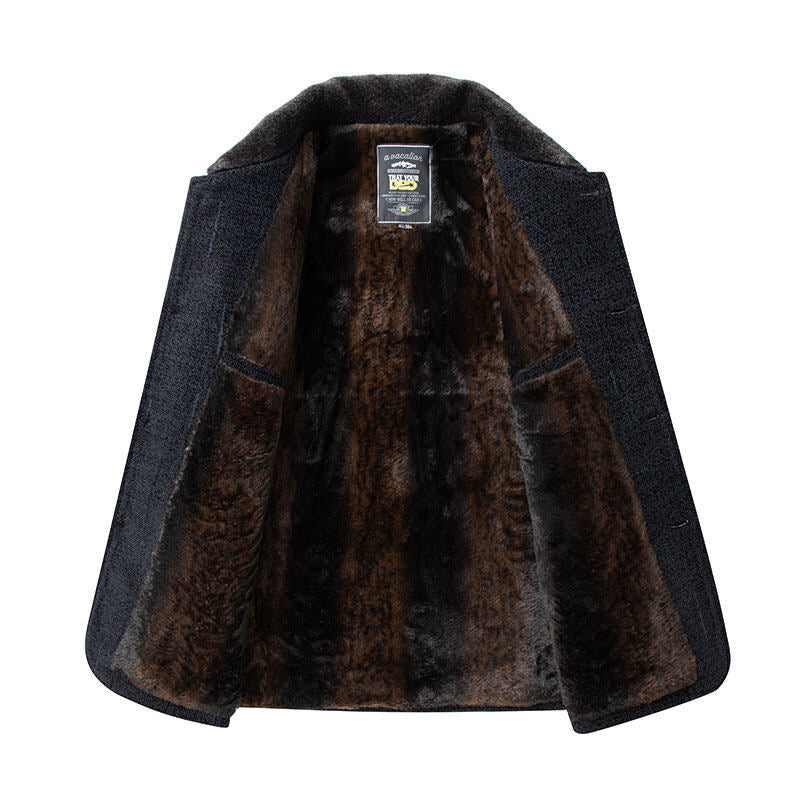 Manteau Rembourré De Coton En Chenille