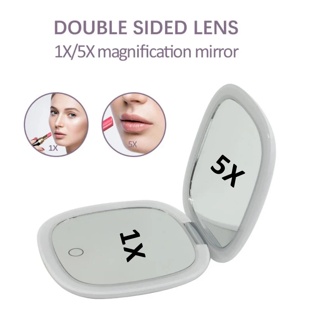 Mini Miroir De Maquillage Cosmétique