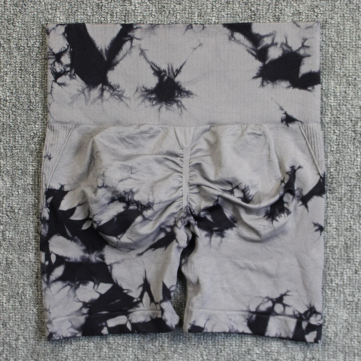 Short Sportif Taille Haute Tie-Dye