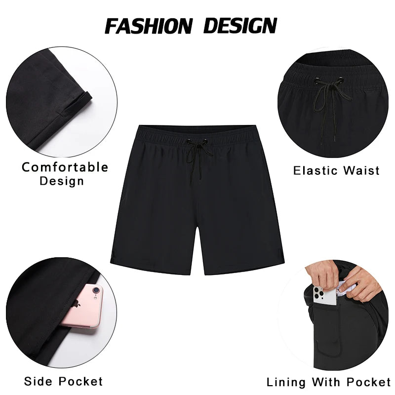 Short de Bain 2-en-1 Séchage Rapide - Datifer
