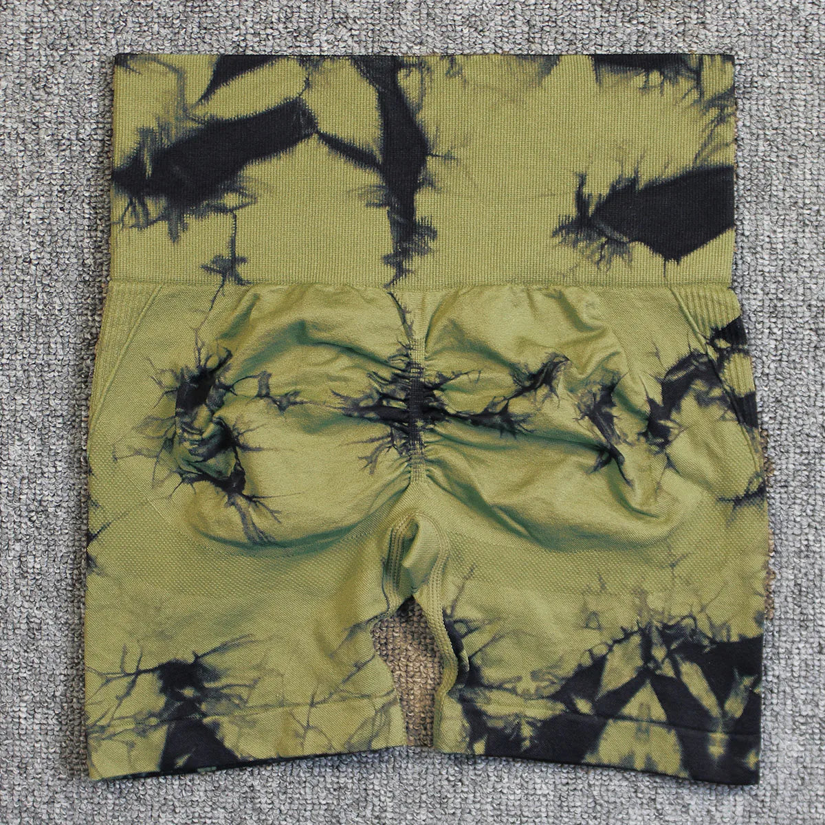 Short Sportif Taille Haute Tie-Dye