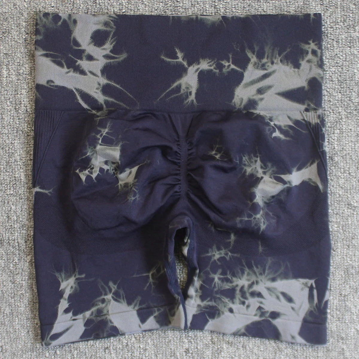 Short Sportif Taille Haute Tie-Dye