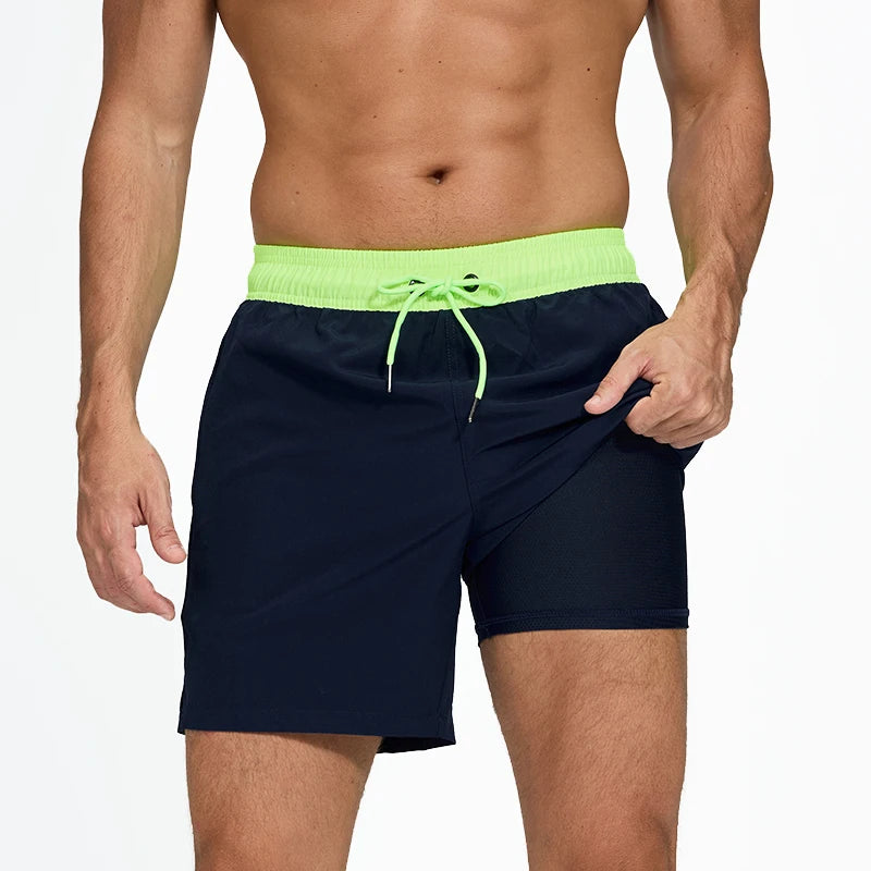 Short de Bain 2-en-1 Séchage Rapide - Datifer