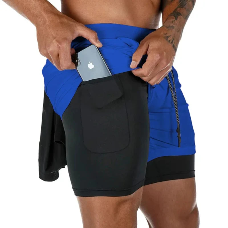 Short de Running 2-en-1 pour Homme - GITF