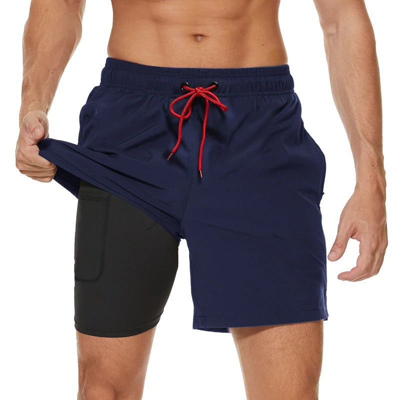 Short de Bain 2-en-1 Séchage Rapide - Datifer