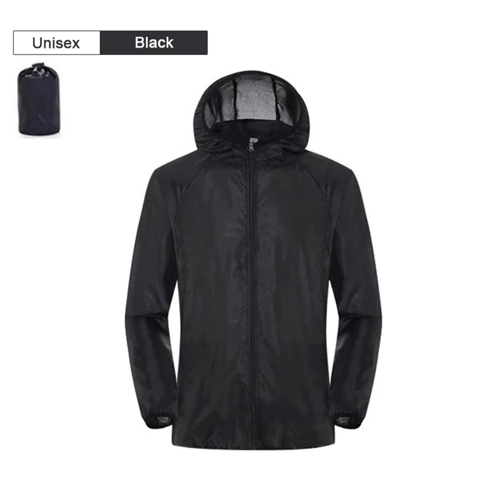 Veste de pluie de Camping pour hommes et femmes, imperméable,