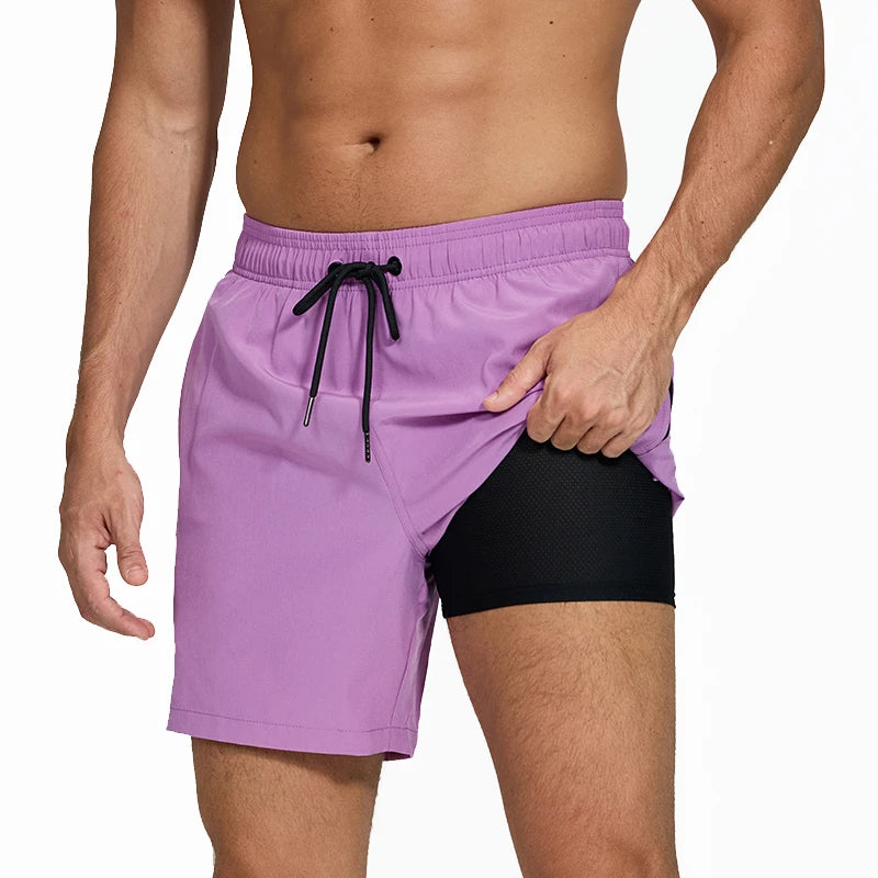 Short de Bain 2-en-1 Séchage Rapide - Datifer