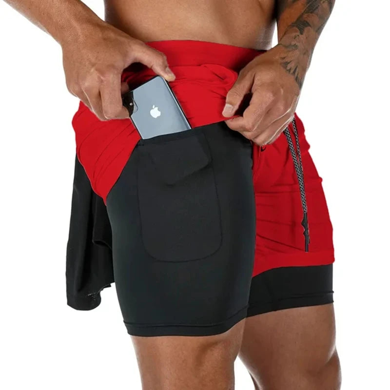 Short de Running 2-en-1 pour Homme - GITF