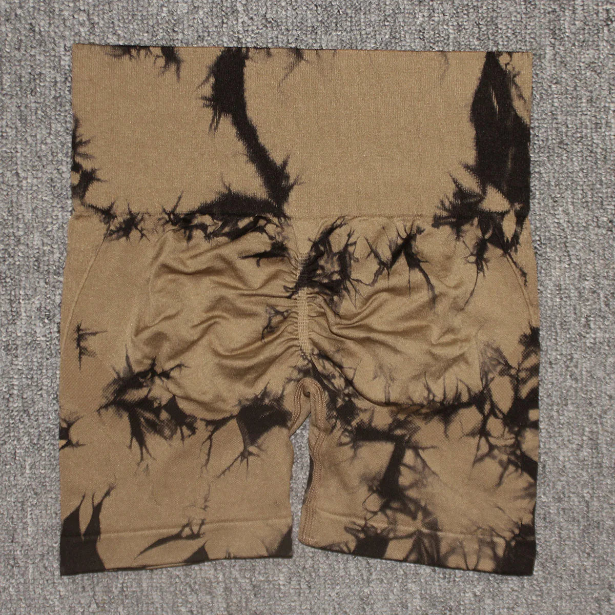 Short Sportif Taille Haute Tie-Dye