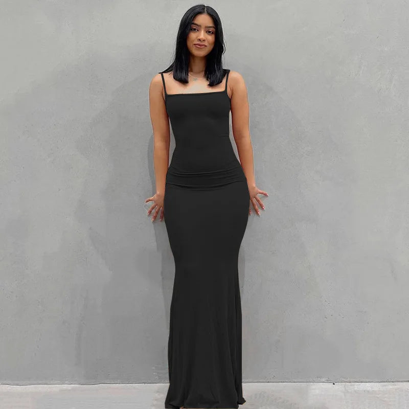 Robe Longue Strapless Y2K A-LINE