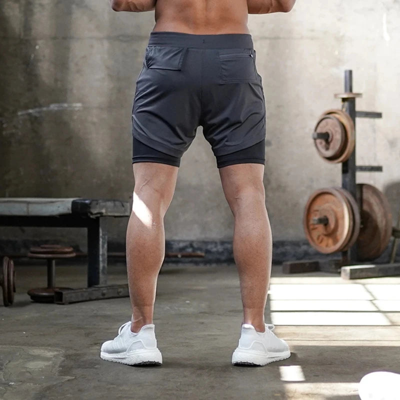 Short de Running 2-en-1 pour Homme - GITF