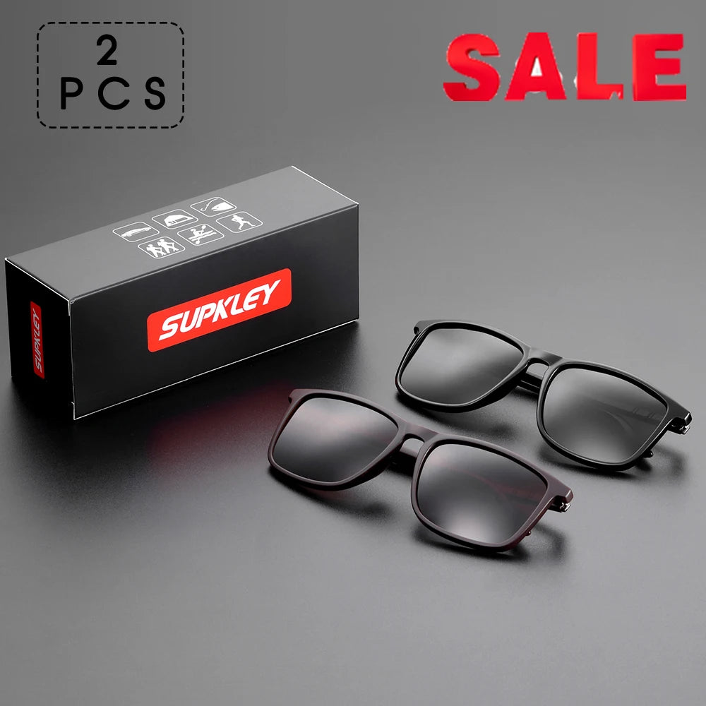 SUPKLEY UV400 Polarized Sunscreen Sunglasses for Men