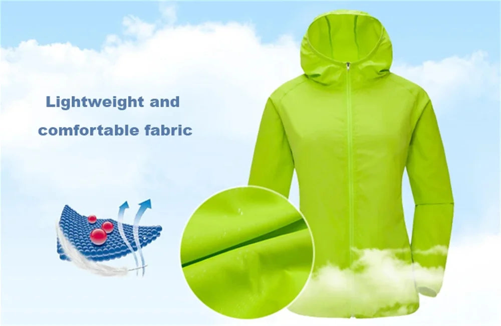 Veste de pluie de Camping pour hommes et femmes, imperméable,