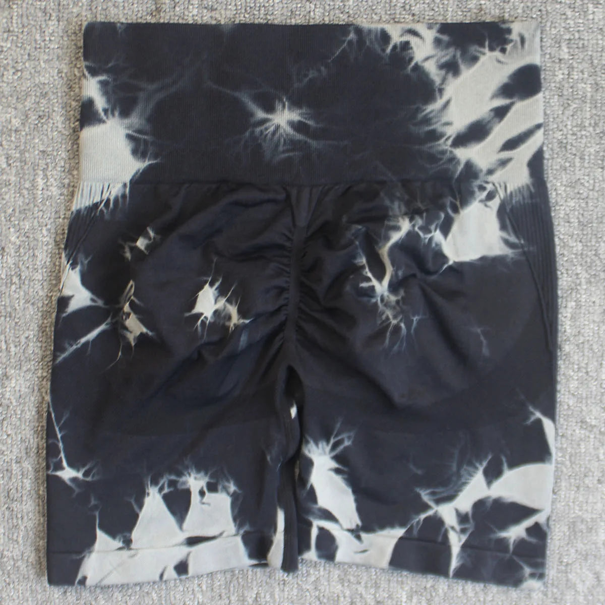 Short Sportif Taille Haute Tie-Dye