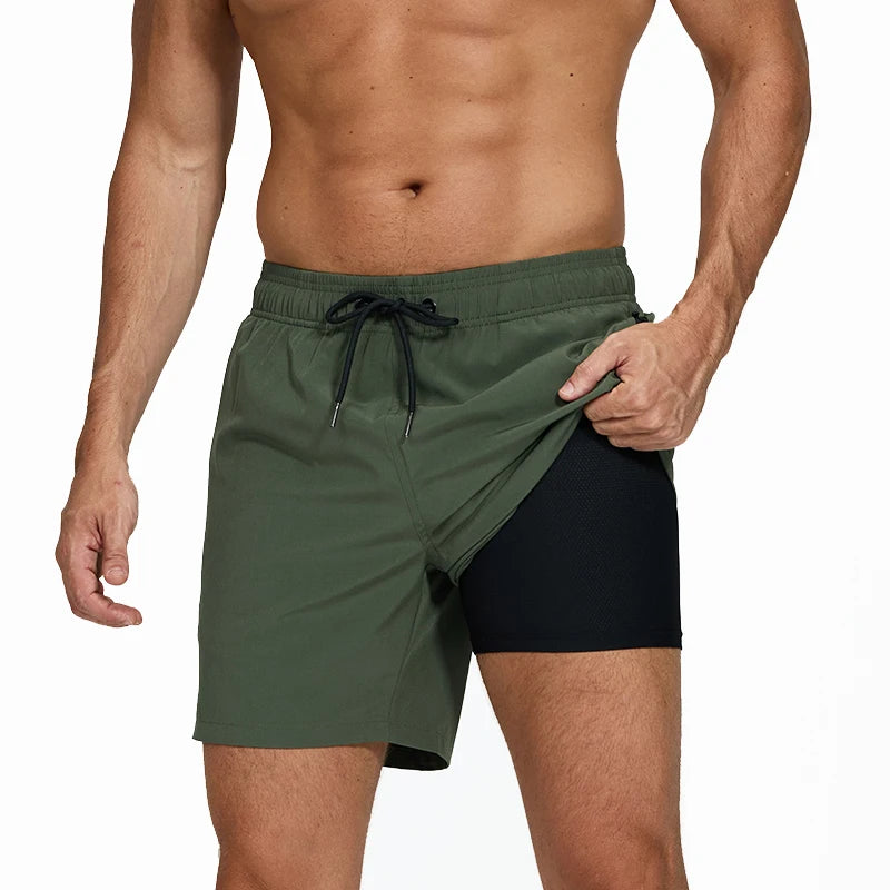 Short de Bain 2-en-1 Séchage Rapide - Datifer