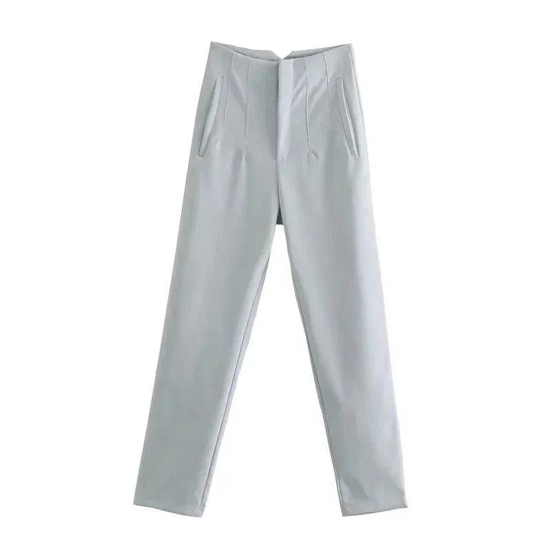Pantalon Skinny Taille Haute