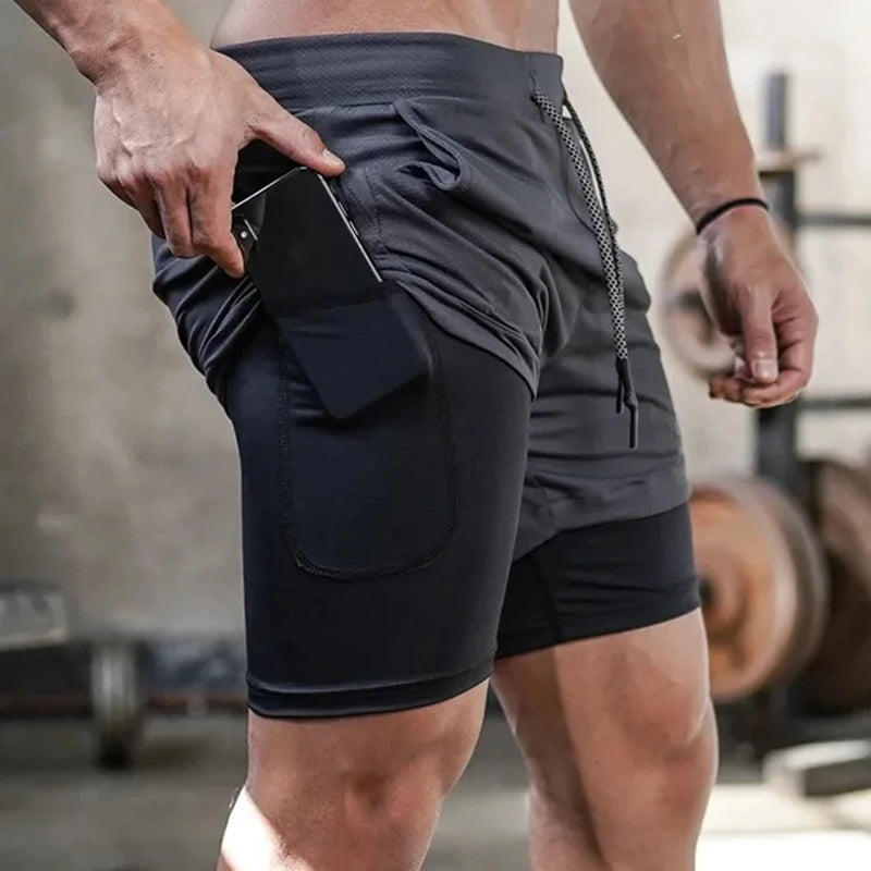 Short de Running 2-en-1 pour Homme - GITF