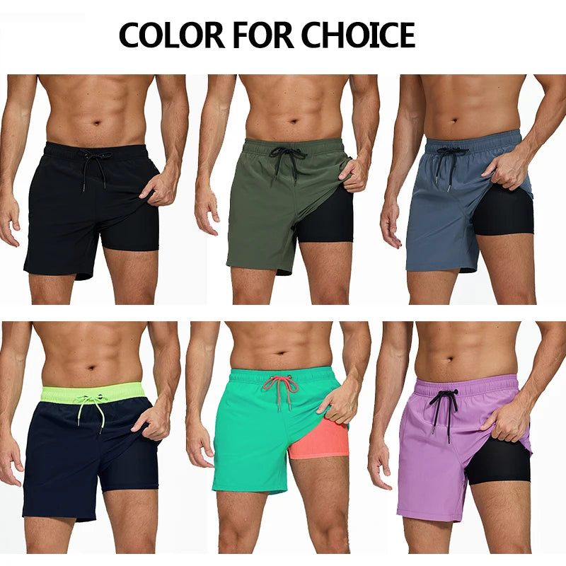 Short de Bain 2-en-1 Séchage Rapide - Datifer