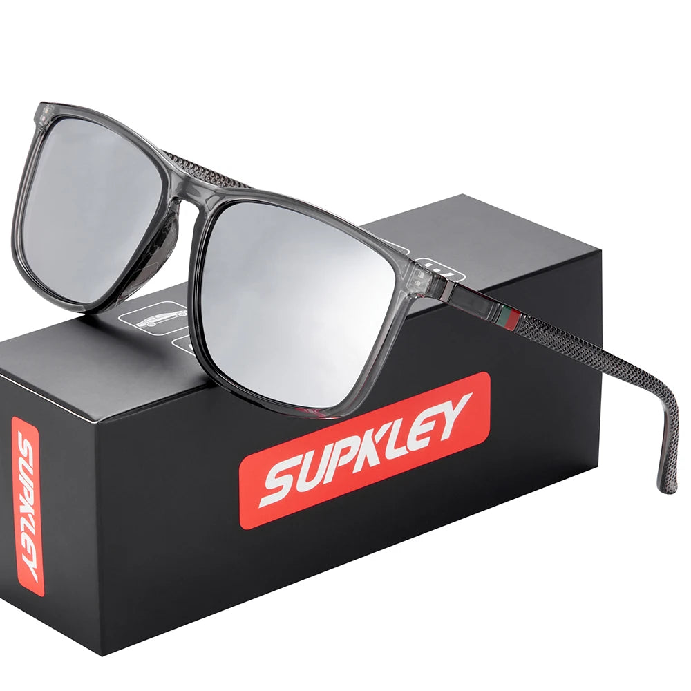 SUPKLEY UV400 Polarized Sunscreen Sunglasses for Men