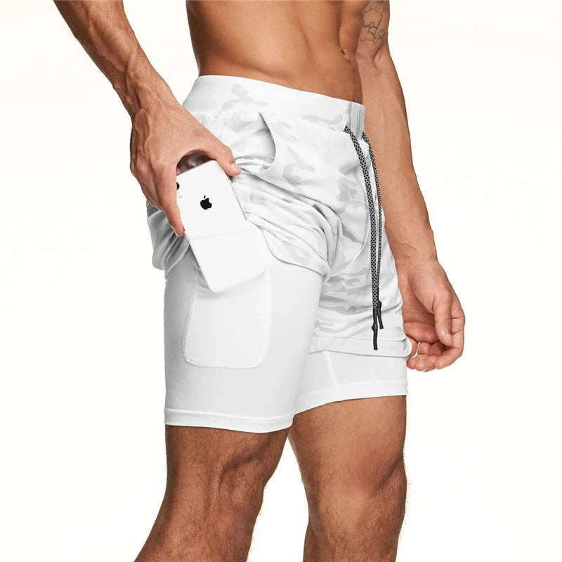 Short de Running 2-en-1 pour Homme - GITF