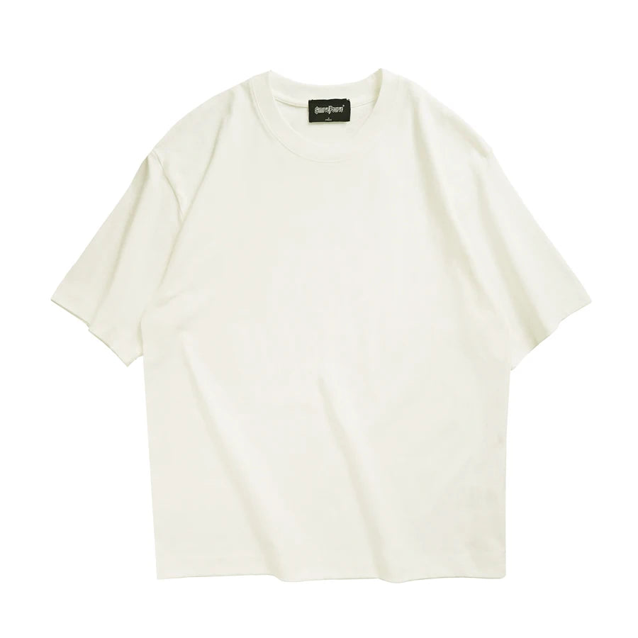t-shirt Minimaliste à Manches Tombantes