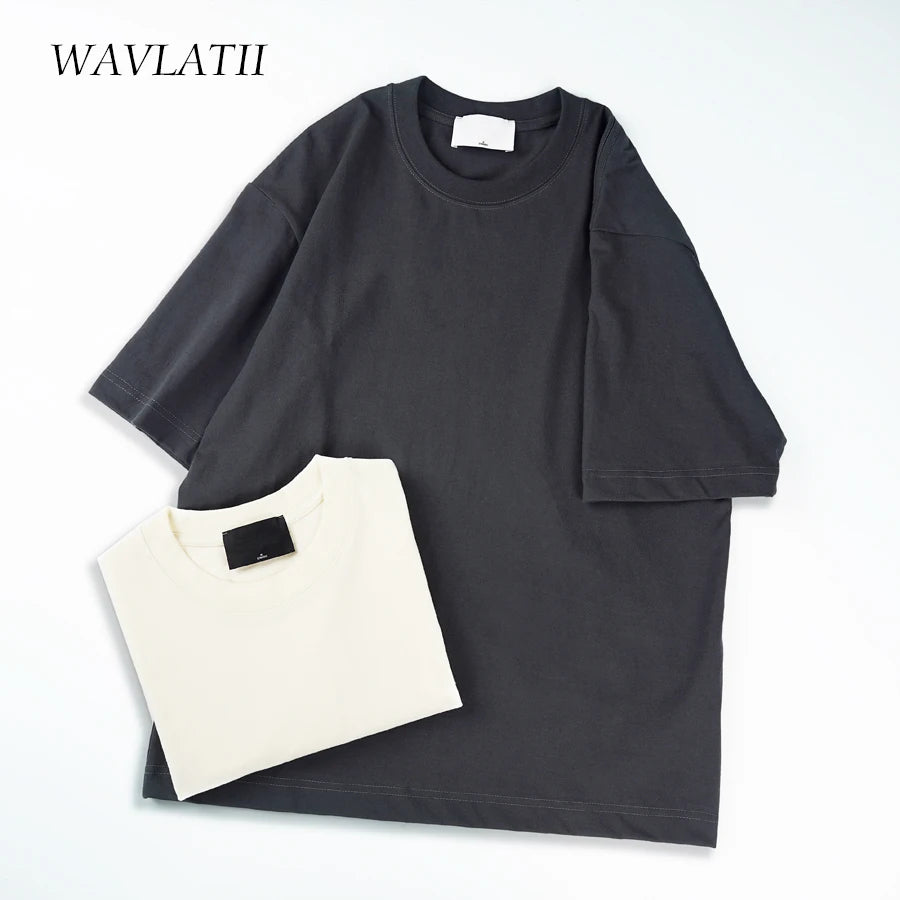 t-shirt Minimaliste à Manches Tombantes