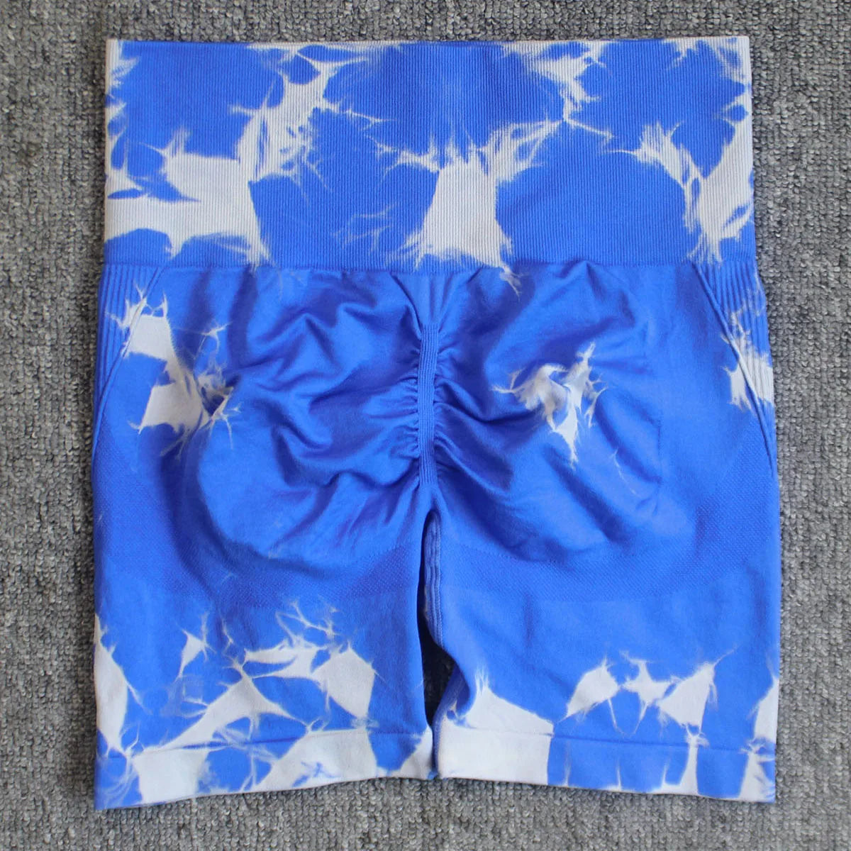 Short Sportif Taille Haute Tie-Dye