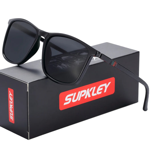 SUPKLEY UV400 Polarized Sunscreen Sunglasses for Men