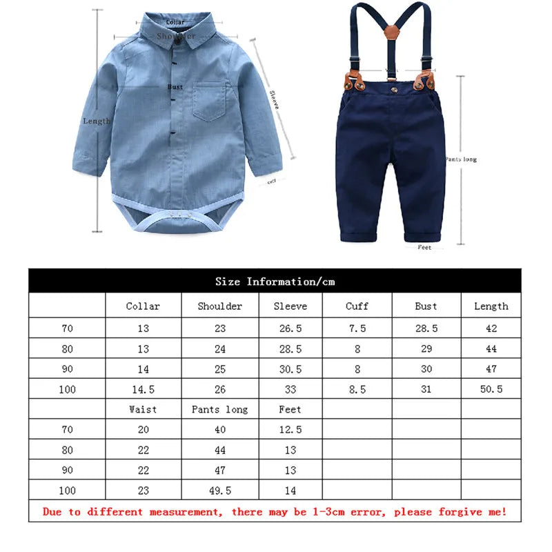 Baby Boy Fashion Clothing Set (0-24m)