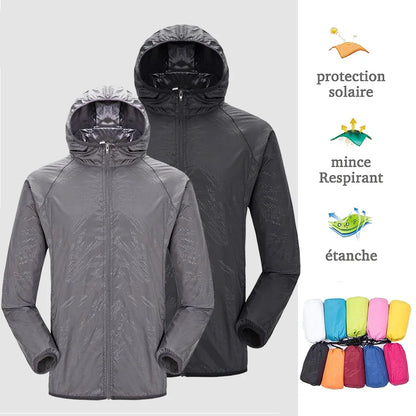 Veste de pluie de Camping pour hommes et femmes, imperméable,