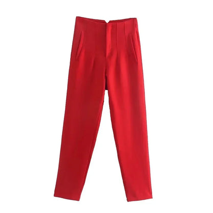 Pantalon Skinny Taille Haute