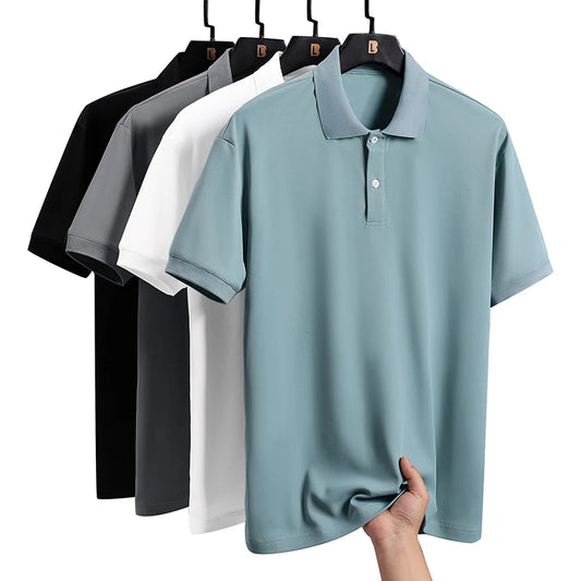 Men's England-Style Contrast Polo Shirt