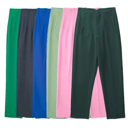 Pantalon Skinny Taille Haute