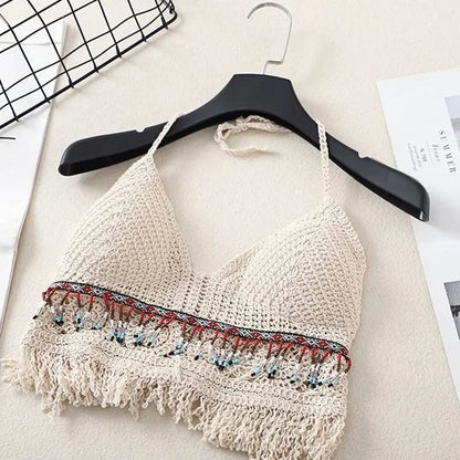 Top Élite Bohème – Spaghetti Strap Corset