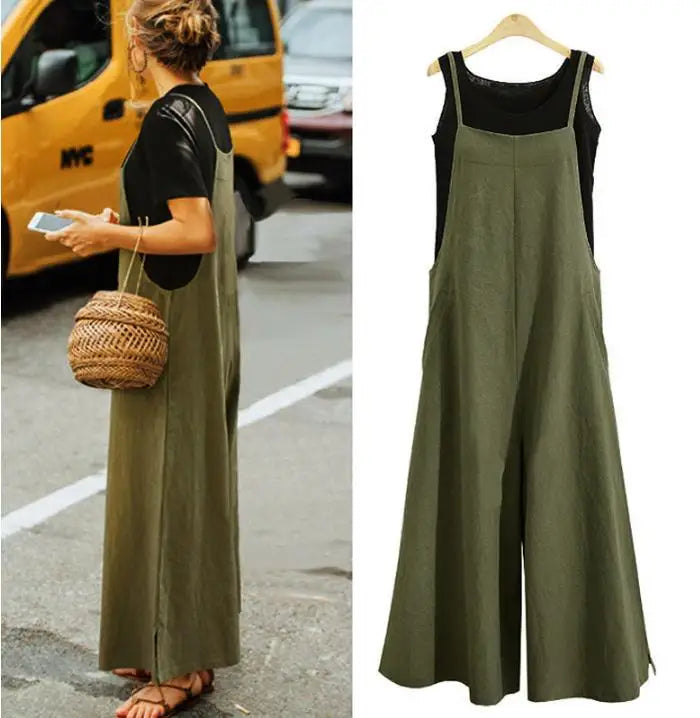 Women Straps Jumpsuit