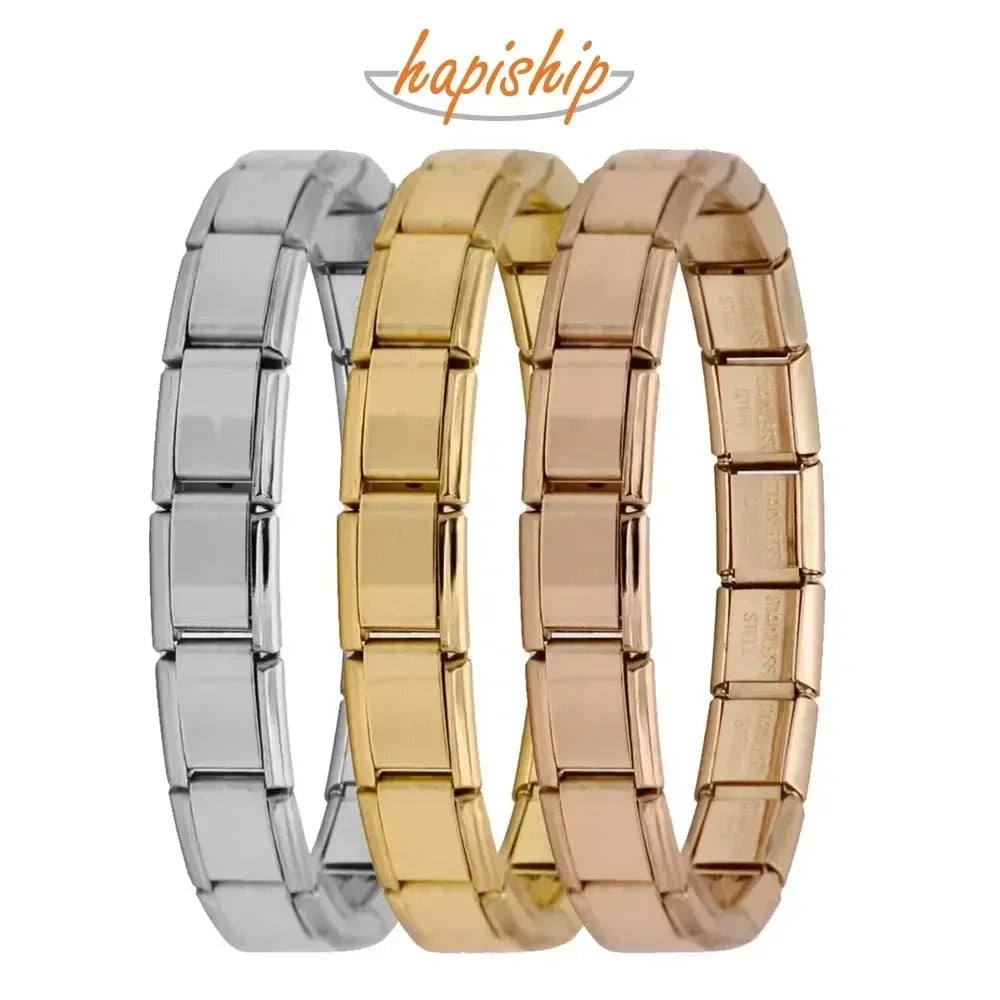 Hapiship Unisex Geometric Hologram Bracelet