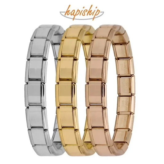 Hapiship Unisex Geometric Hologram Bracelet