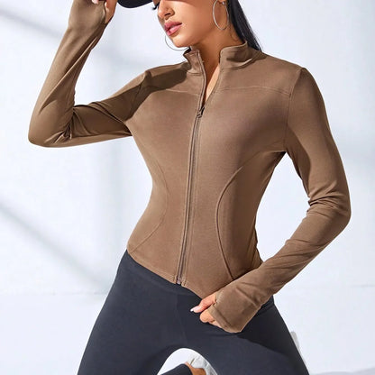 Combinaison Sportive Slim Fit Zippée