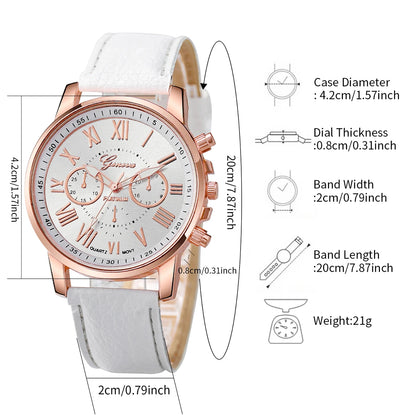 Montre Quartz Élégance avec Accessoires
