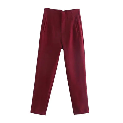 Pantalon Skinny Taille Haute
