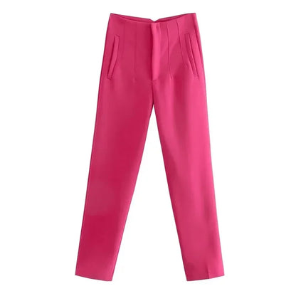 Pantalon Skinny Taille Haute