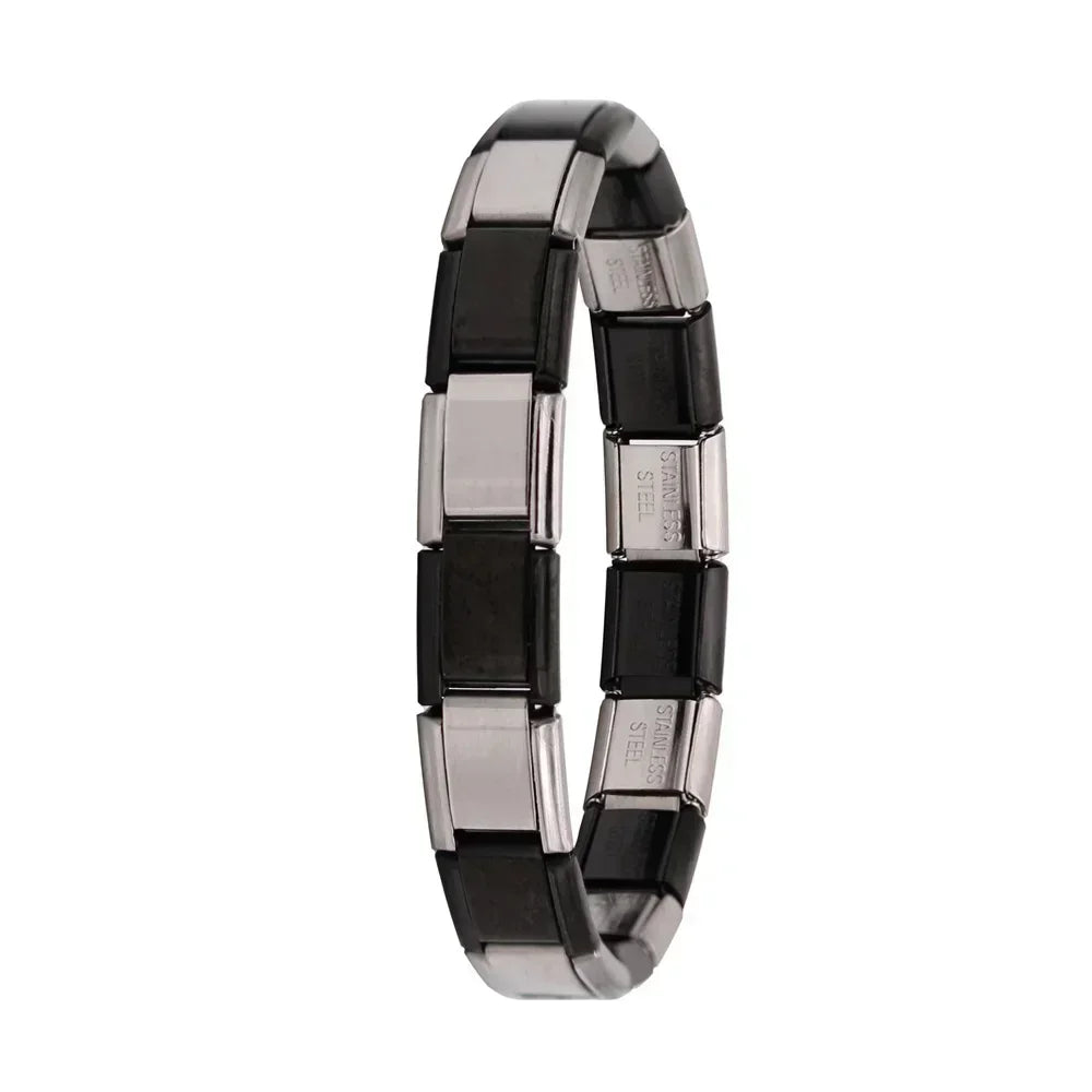 Hapiship Unisex Geometric Hologram Bracelet