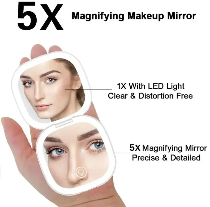 Mini Miroir De Maquillage Cosmétique