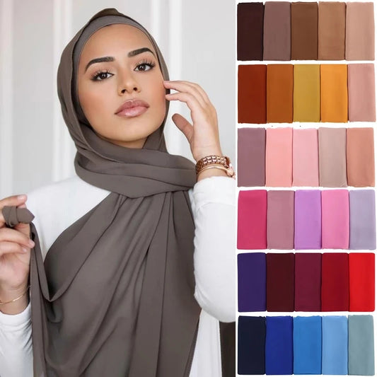 Women's Chiffon Hijab Scarf