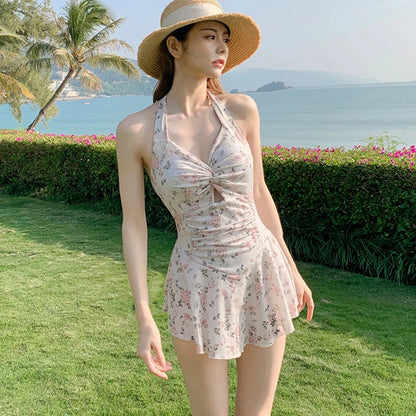 Robe Floral Sans Fil