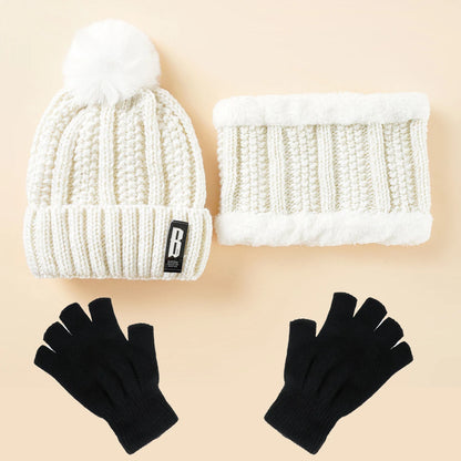 Ensemble Écharpe, Chapeau & Gants pour Femme - Élégance et Confort